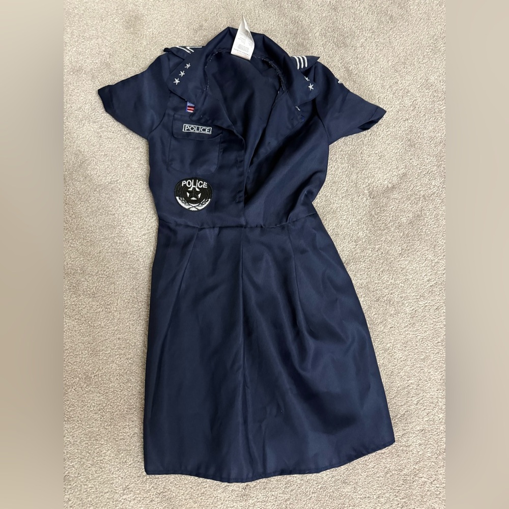 Navy Blue Police Costume Dress